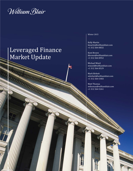 Leveraged Finance Market Update Recaps 2014 Market-Wide Leveraged Financing Activity and Provides Our Initial Outlook for 2015