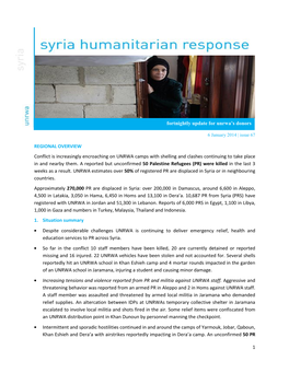 Syria Crisis Update (PDF