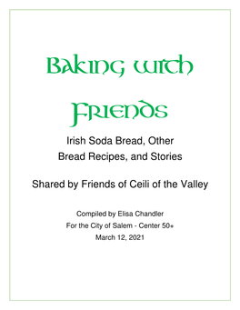 Irish Soda Bread, Other Bread Recipes, and Stories