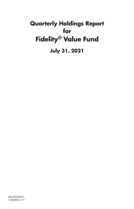 Fidelity® Value Fund