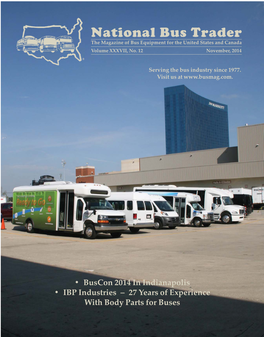 Buscon 2014 in Indianapolis • IBP Industries – 27 Years of Experience with Body Parts for Buses and Pretty Much Anyone Using Mid-Size Buses for Transporting People