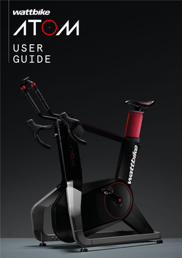 Wattbike Atom User Guide