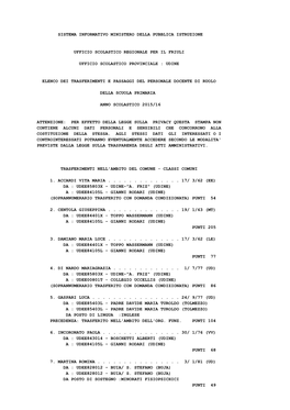 Sistema Informativo Ministero Della Pubblica Istruzione