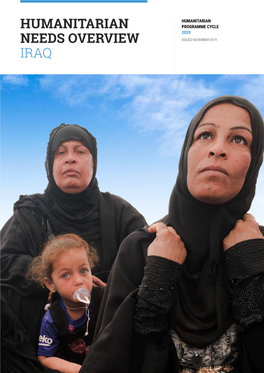 Iraq Humanitarian Needs Overview 2020