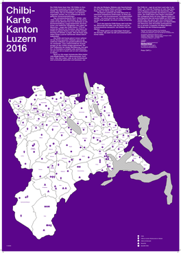 Chilbi- Karte Kanton Luzern 2016
