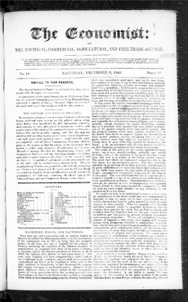 The Economist 1843-12-02: Vol 1 Iss 14