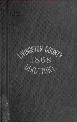 Central Library of Rochester and Monroe County · Miscellaneous Directories