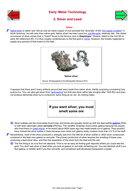 Iron, Steel and Swords Script - Page 1 Cerrusite Veins and a Cut Crystal (The 