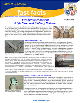 Fire Sprinkler System: October 2009 a Life Saver and Building Protector