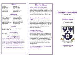 THE CLONGOWES UNION Committee: Education