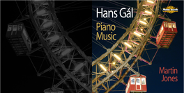 Hans Gál Piano Music
