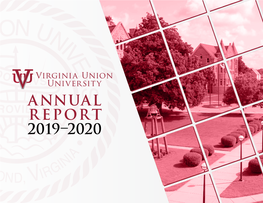 ANNUAL REPORT 2019–2020 MESSAGE from the PRESIDENT Dear Panther Community, I Am Happy to Reintroduce the Annual Report As a Printed Publication