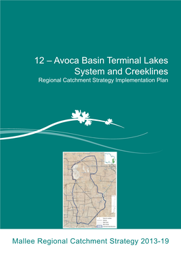 12 – Avoca Basin Terminal Lakes System and Creeklines Regional Catchment Strategy Implementation Plan