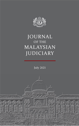 Journal Malaysian Judiciary