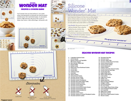 Silicone Wonder Mat Recipes and Cooking Guide