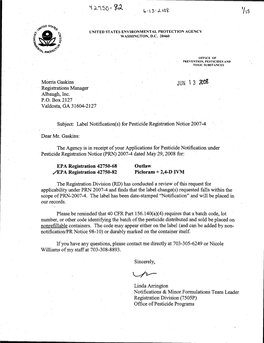 U.S. EPA, Pesticide Product Label, PICLORAM + 2,4-D IVM, 06/13/2008