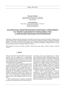 Waloryzacja Cmentarzy Luterańskich, Wersja Polska (PDF, 8,6MB)