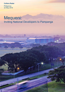 Mequeni: Inviting National Developers to Pampanga