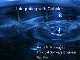 Integrating with Cobbler