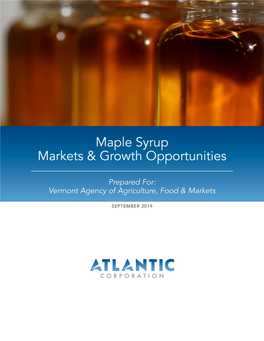 Maple Syrup Market Research Report