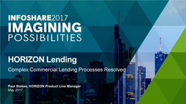 716 HORIZON Lending