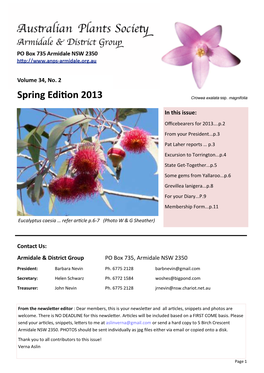 Spring Edi�On 2013