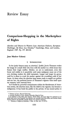 Comparison-Shopping in the Marketplace of Rights