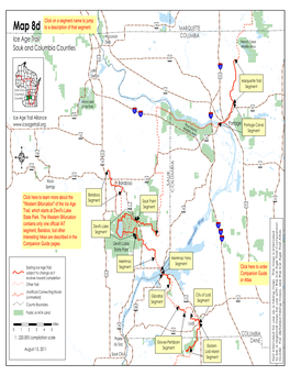 Western Branch of the Ice Age Trail Bifurcation