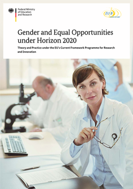 Gender and Equal Opportunities Under Horizon 2020