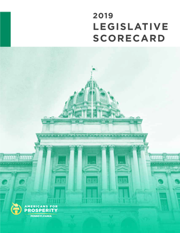 Legislative Scorecard