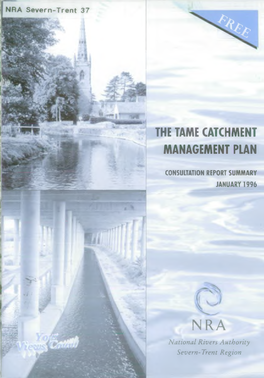 The Tame Catchment Management Plan