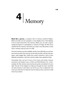 Chapter 4: Memory