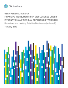 User Perspectives on Derivatives and Hedging Activities Disclosures Under IFRS