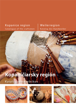 Kopanice Region Weilerregion Catalogue of the Craftsmen Katalog Der Handwerker V V ''- Obsah