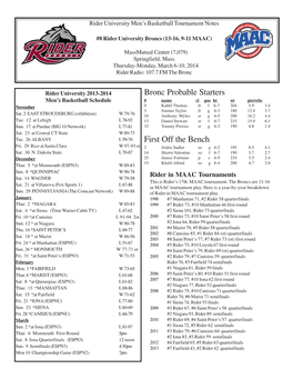 2013-14 Game Notes.Pmd
