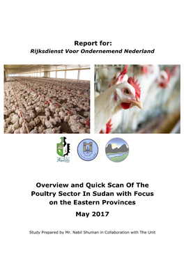 Overview of the Poultry Sector in East Sudan
