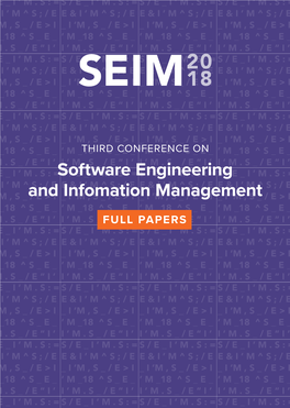 Software Engineering and Infomation Management