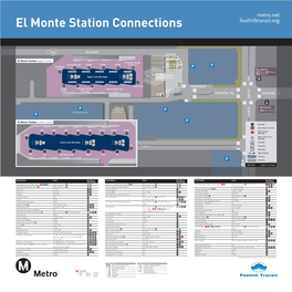 El Monte Station Connections Foothilltransit.Org