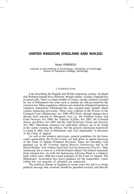United Kingdom (England and Wales)