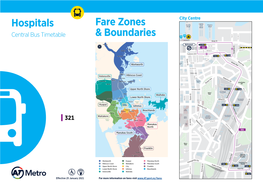 Fare Zones & Boundaries Hospitals