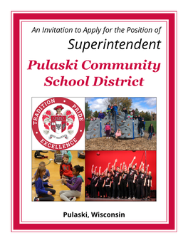 Superintendent Pulaski Community School District