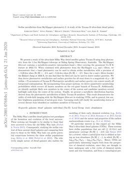 Stellar Metallicities from Skymapper Photometry I: a Study of the Tucana II Ultra-Faint Dwarf Galaxy