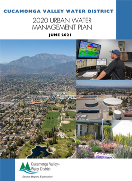 Cucamonga Valley Water District 2020 UWMP