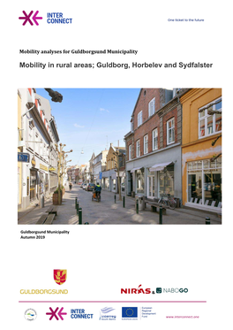 Mobility in Rural Areas; Guldborg, Horbelev and Sydfalster