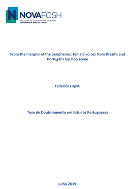 From the Margins of the Peripheries: Female Voices from Brazil's And