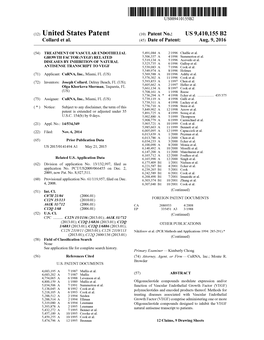 (12) United States Patent (10) Patent No.: US 9.410,155 B2 Collard Et Al