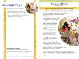 Balaam and Balak 8