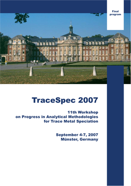 Tracespec 2007