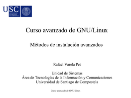 Instalación Avanzada De Debian GNU/Linux