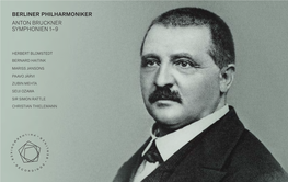 Berliner Philharmoniker Anton Bruckner Symphonien 1–9